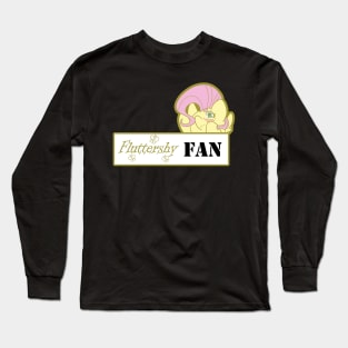 Fluttershy FAN Badge Long Sleeve T-Shirt